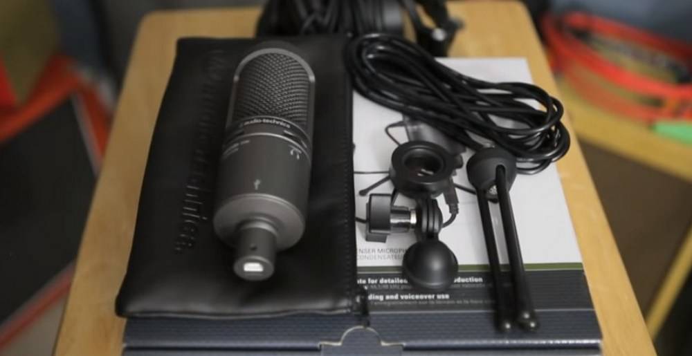 Audio-Technica AT2020USB+ a solid mic