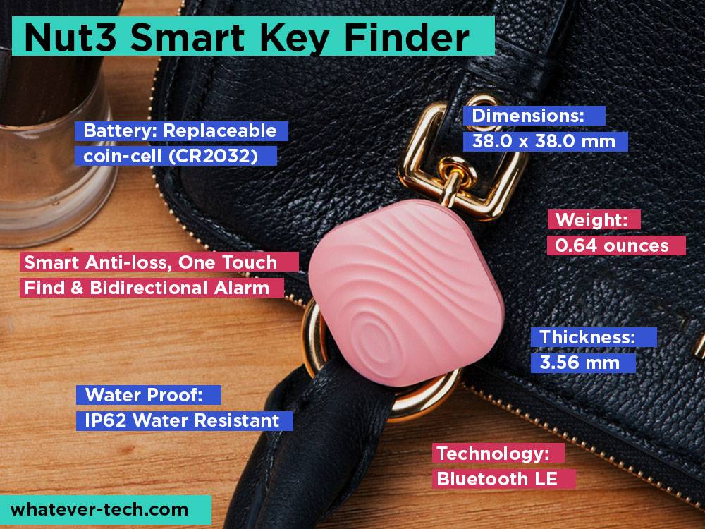 Nut3 Smart Key Finder Review, Pros and Cons.