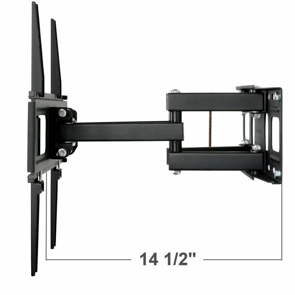 VideoSecu MW340B Full Motion Mount Review: Side View