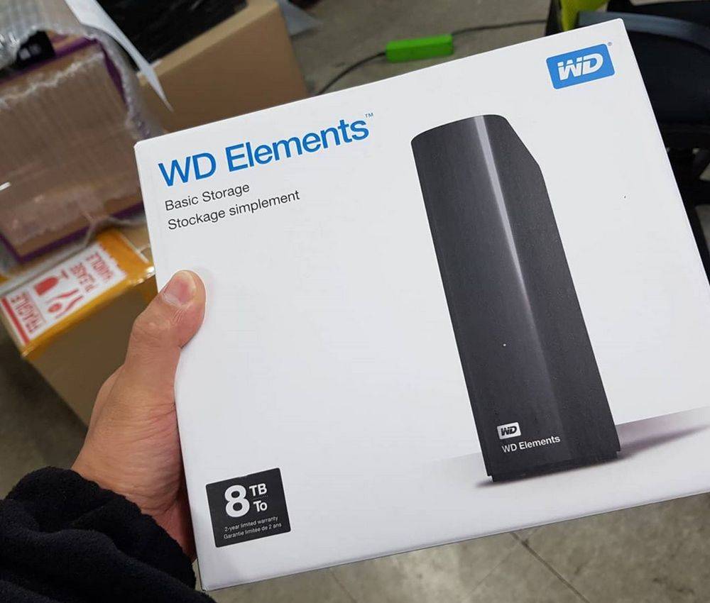 WD 8TB Elements Desktop Hard Drive