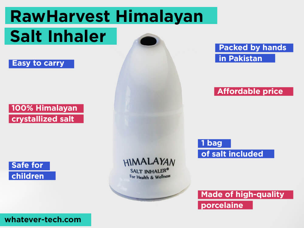 Raw Harvest Himalayan Salt Inhaler Review, Pros and Cons