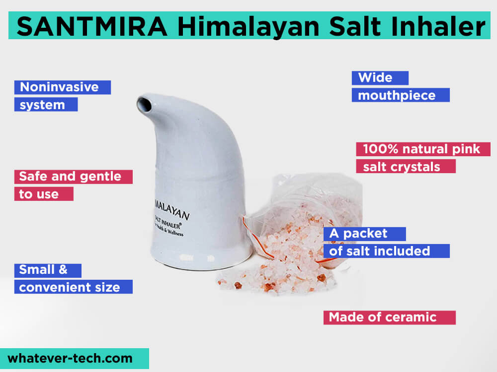 SANTMIRA Himalayan Salt Inhaler Review, Pros and Cons