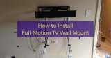 How to Install a Full-Motion TV Wall Mount